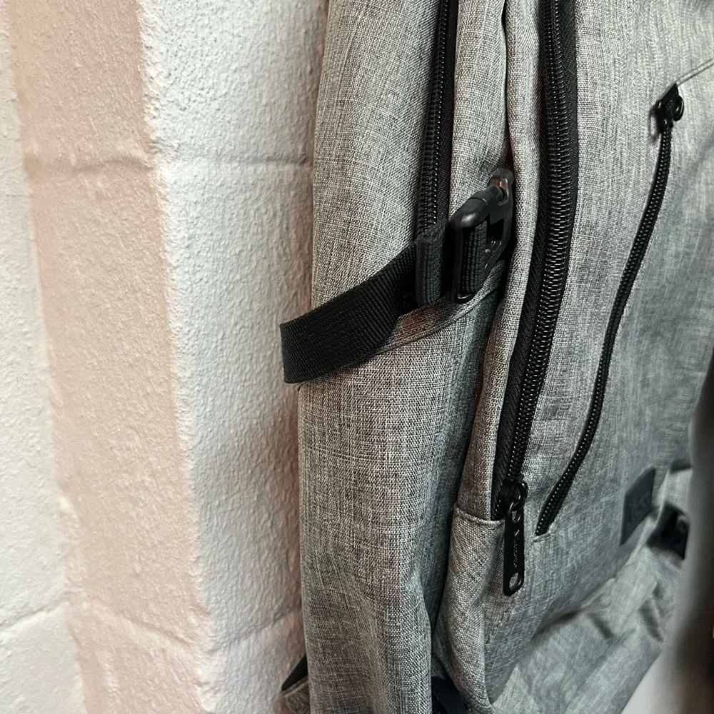 Sleek Gray Backpack for Men